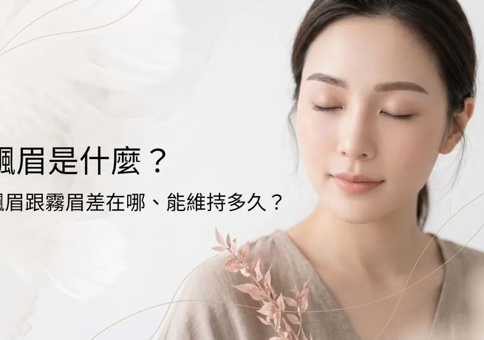 飄眉 vs 霧眉的差異性有哪些？