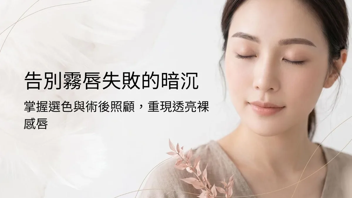 霧唇失敗暗沉的原因